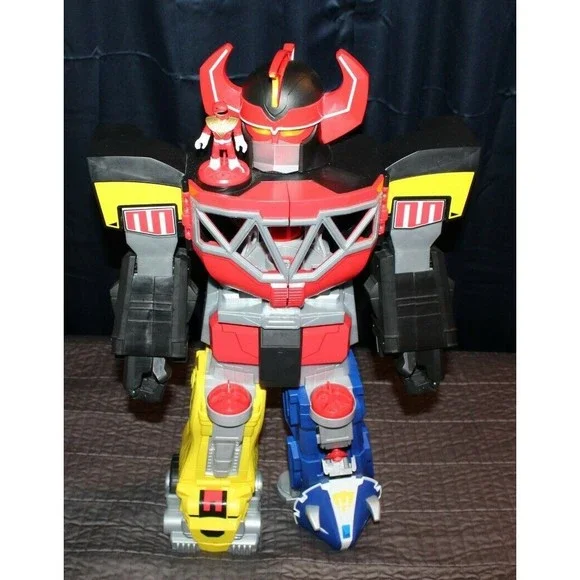 Imaginext Power Rangers Morphin Megazord Playset Giant Robot 27